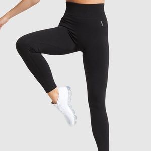 Gymshark High wasted flex leggings in black